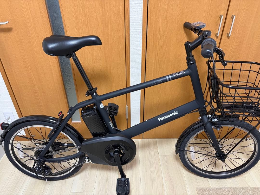 Panasonic 電動アシスト自転車 ベロスター・ミニ マットブラック