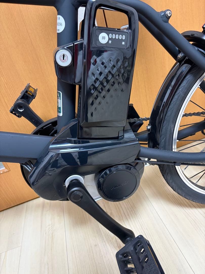 Panasonic 電動アシスト自転車 ベロスター・ミニ マットブラック