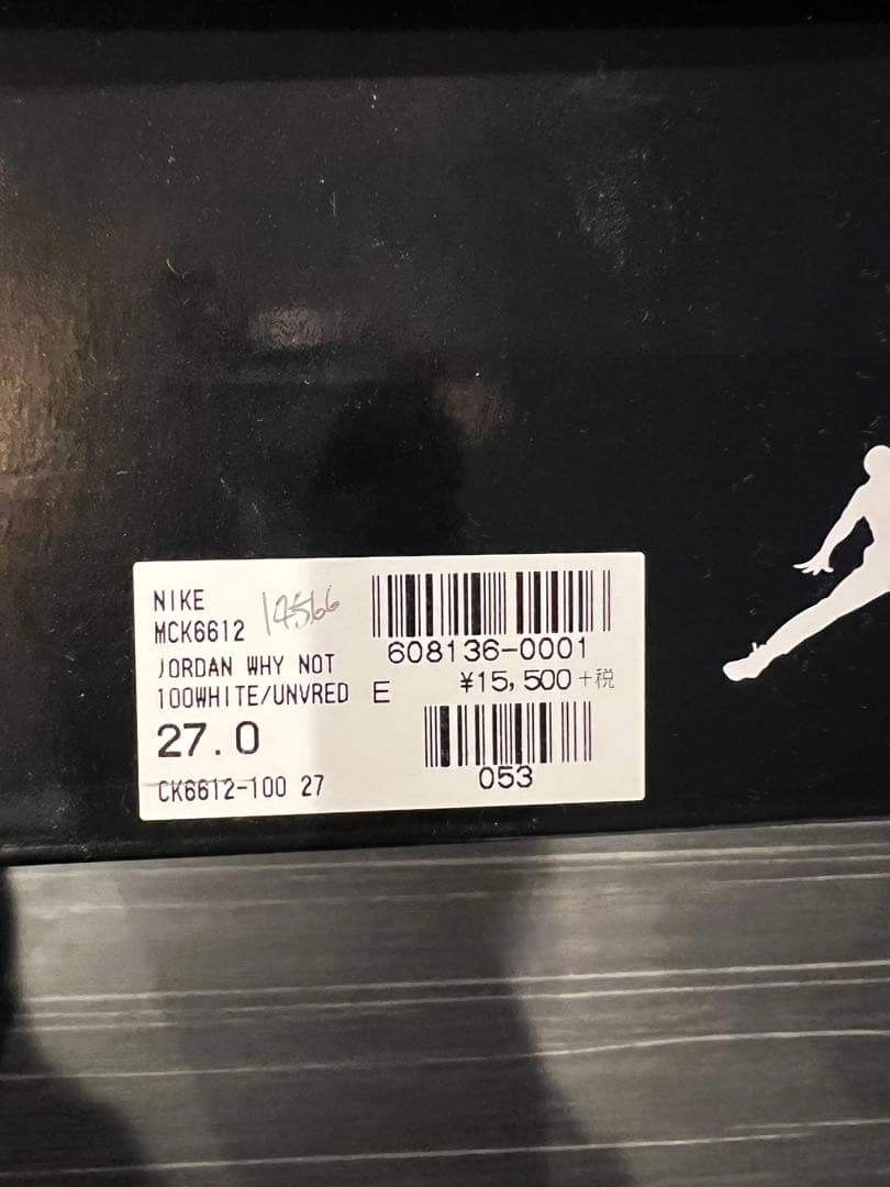 JORDAN WHY NOT ZERO.3 バスケットシューズ　NIKE 美品
