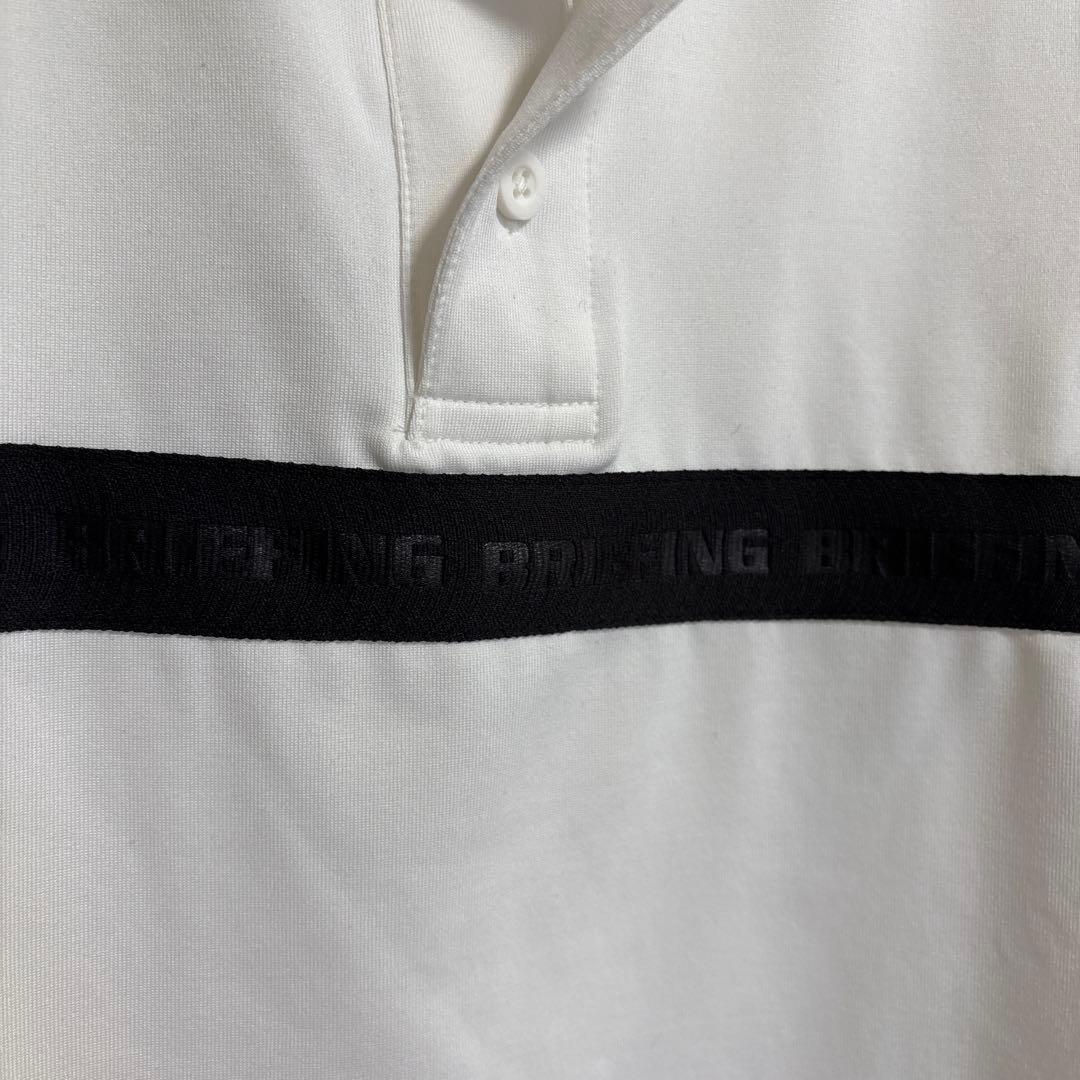 ブリーフィングゴルフメンズSLEEVE LOGO POLO リラックスフィット