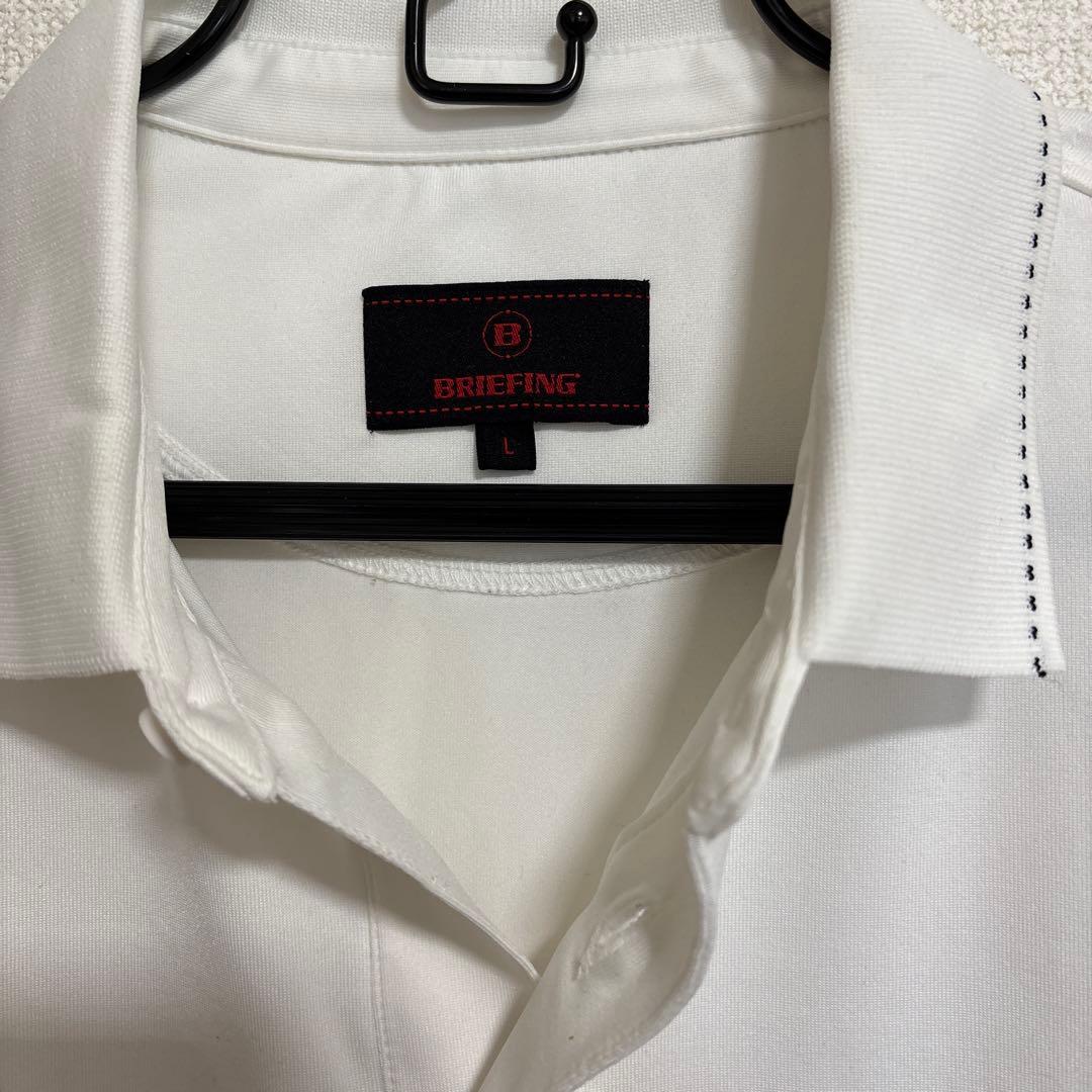 ブリーフィングゴルフメンズSLEEVE LOGO POLO リラックスフィット