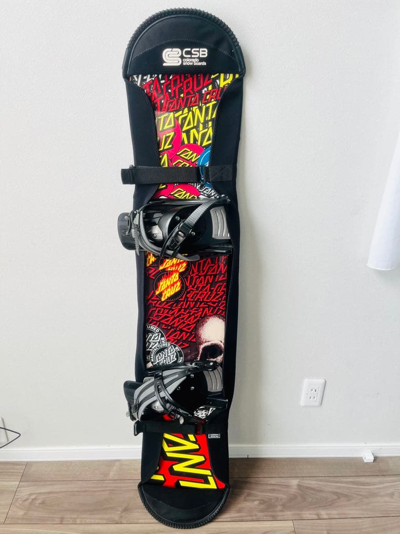 Santa Cruz スノーボード 140cm サンタクルーズ バインディング