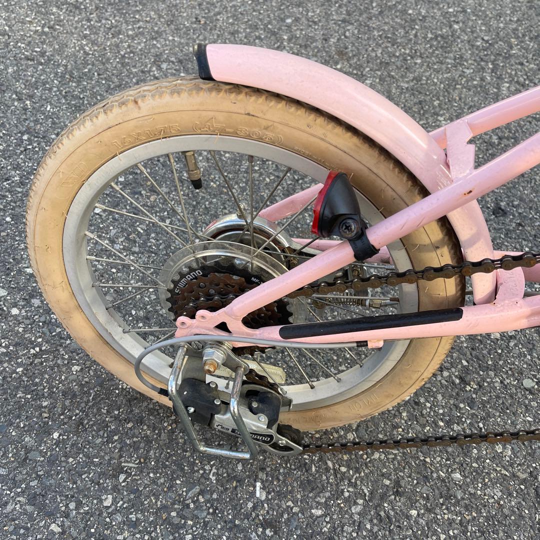 折り畳み自転車　16インチ　【整備済】