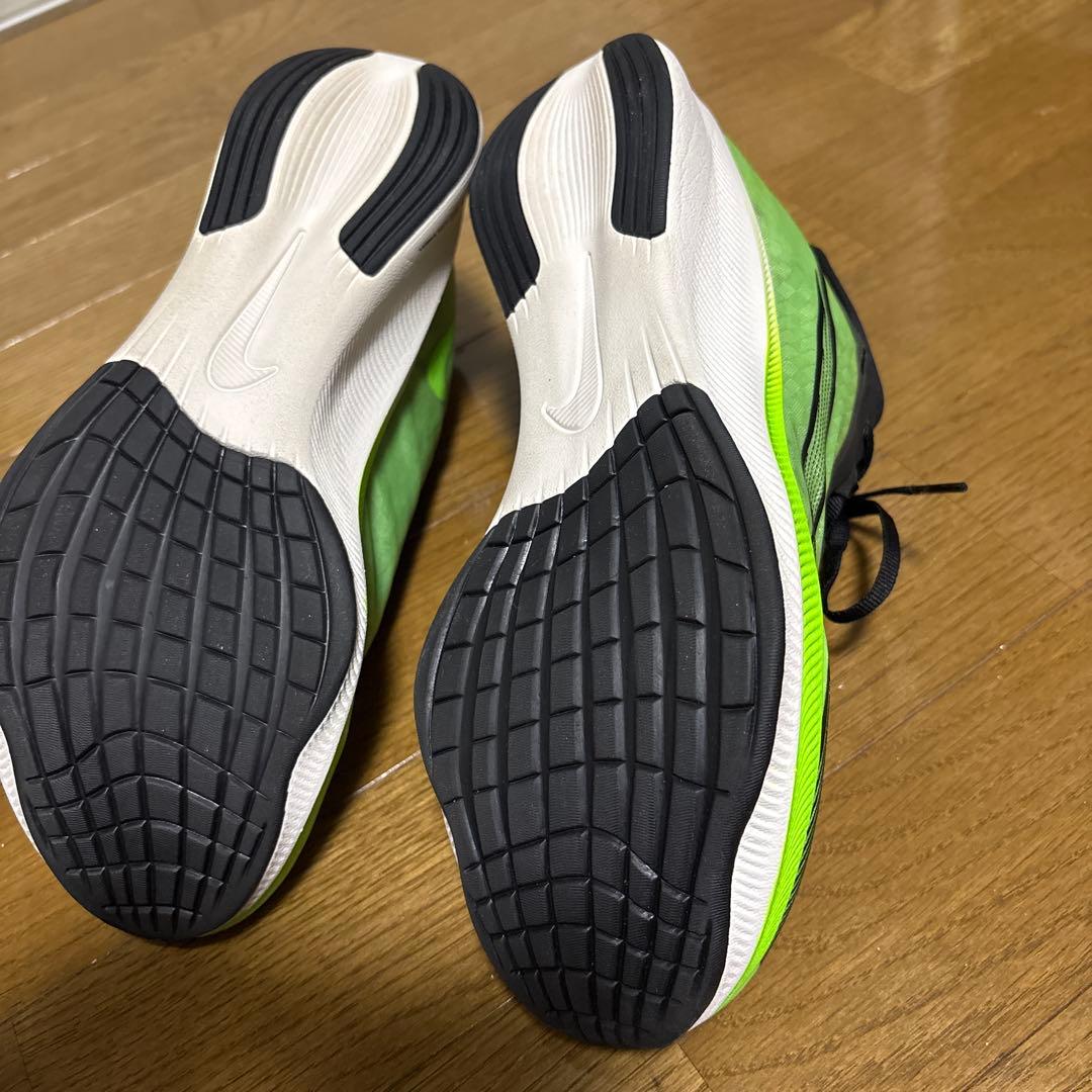 Nike ZoomFLY3 ズームフライ3 ネオングリーン/ブラック　24.5