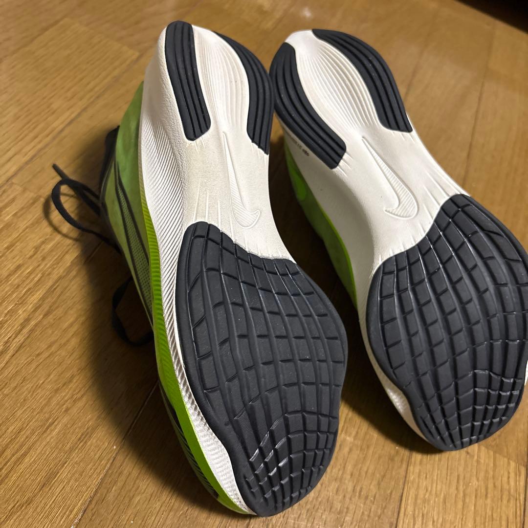 Nike ZoomFLY3 ズームフライ3 ネオングリーン/ブラック　24.5