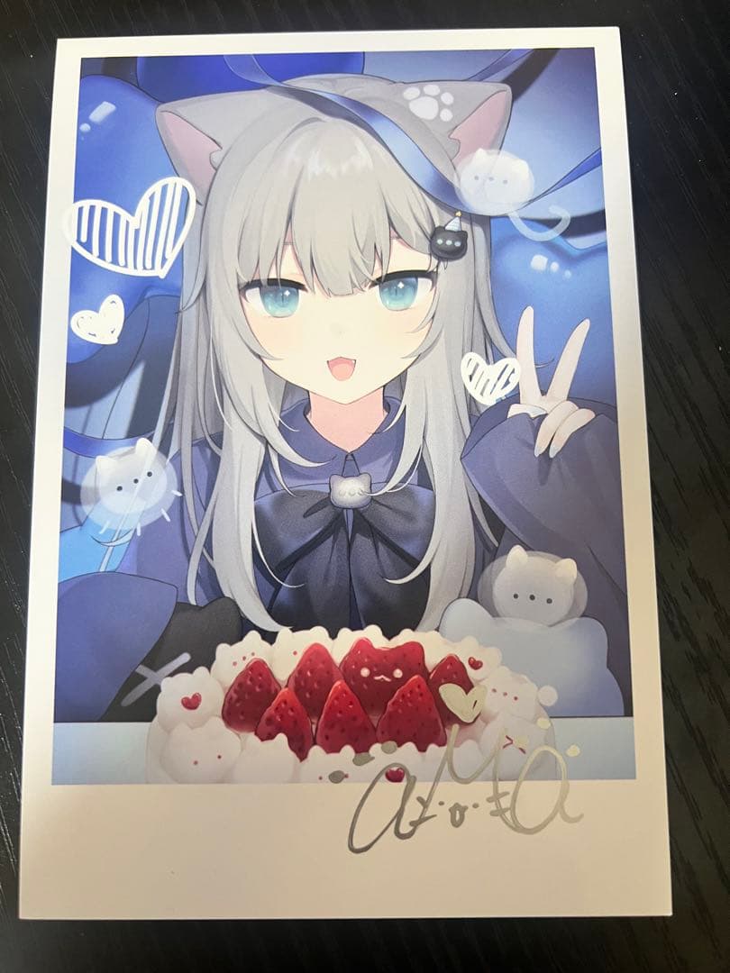 なちょ猫 誕生日記念グッズ 直筆サイン入り nachoneko
