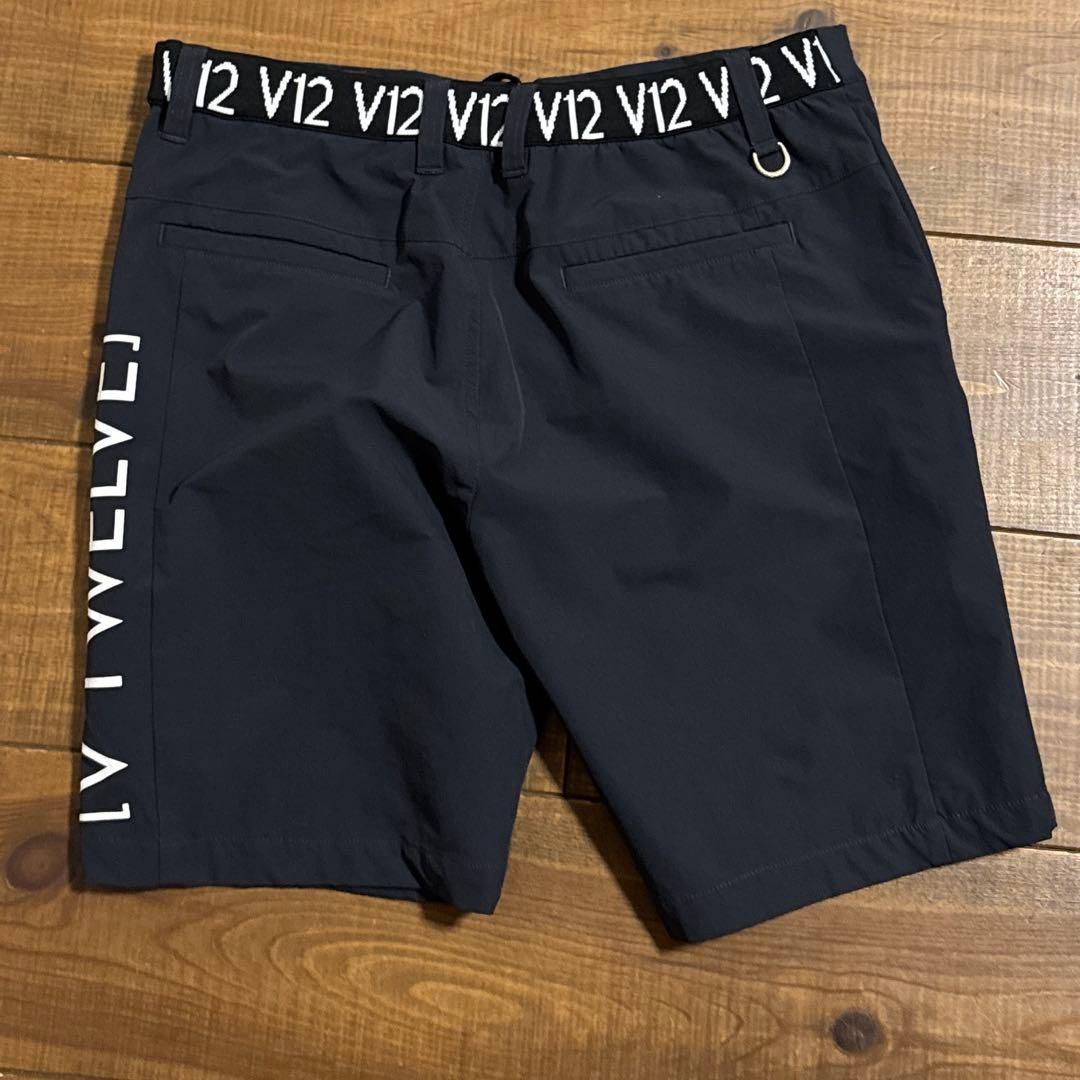 V12 ショートパンツ Lサイズ　ブラック