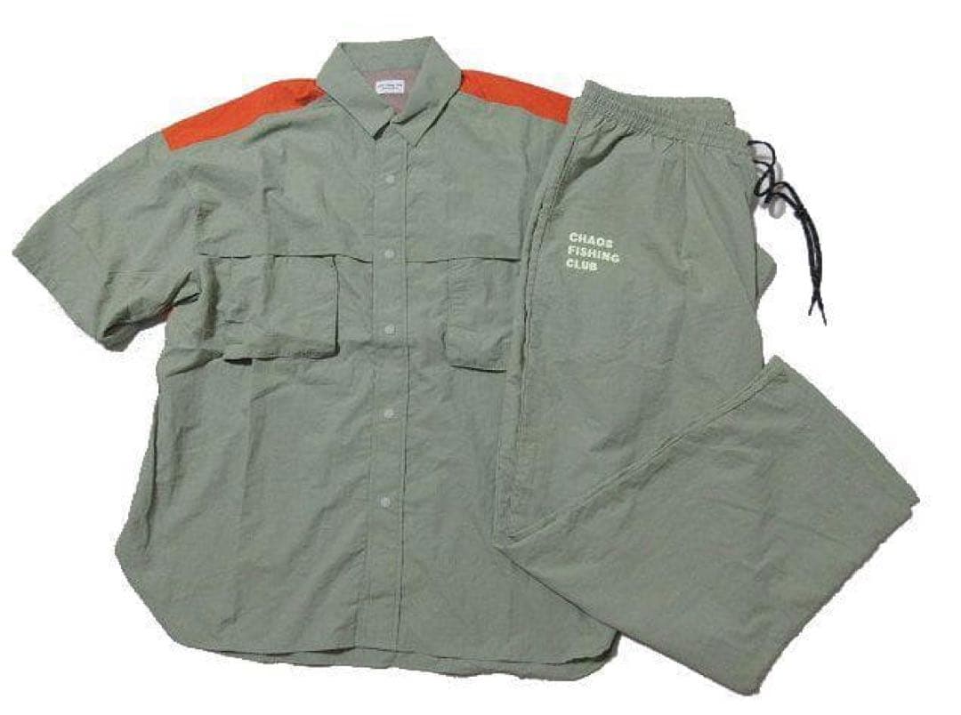 【ほぼ新品7割引】CHAOS FISHING CLUB セットアップ　XL