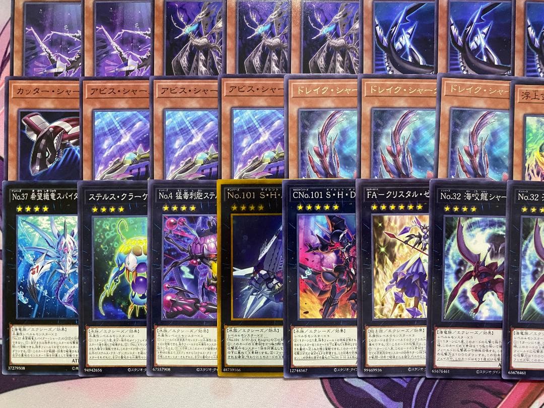 【24時間以内発送】遊戯王　シャーク　本格構築済みデッキ　時空の七皇