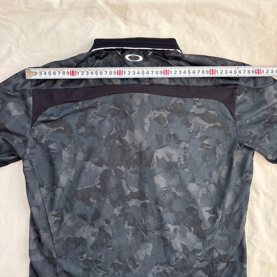 オークリー　Oakley 迷彩柄 ポロシャツ Lサイズ　ゴルフウェア