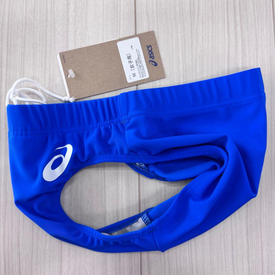 アシックス　女子陸上レーシングショーツ　ロイヤルブルー単色　Mサイズ　新品