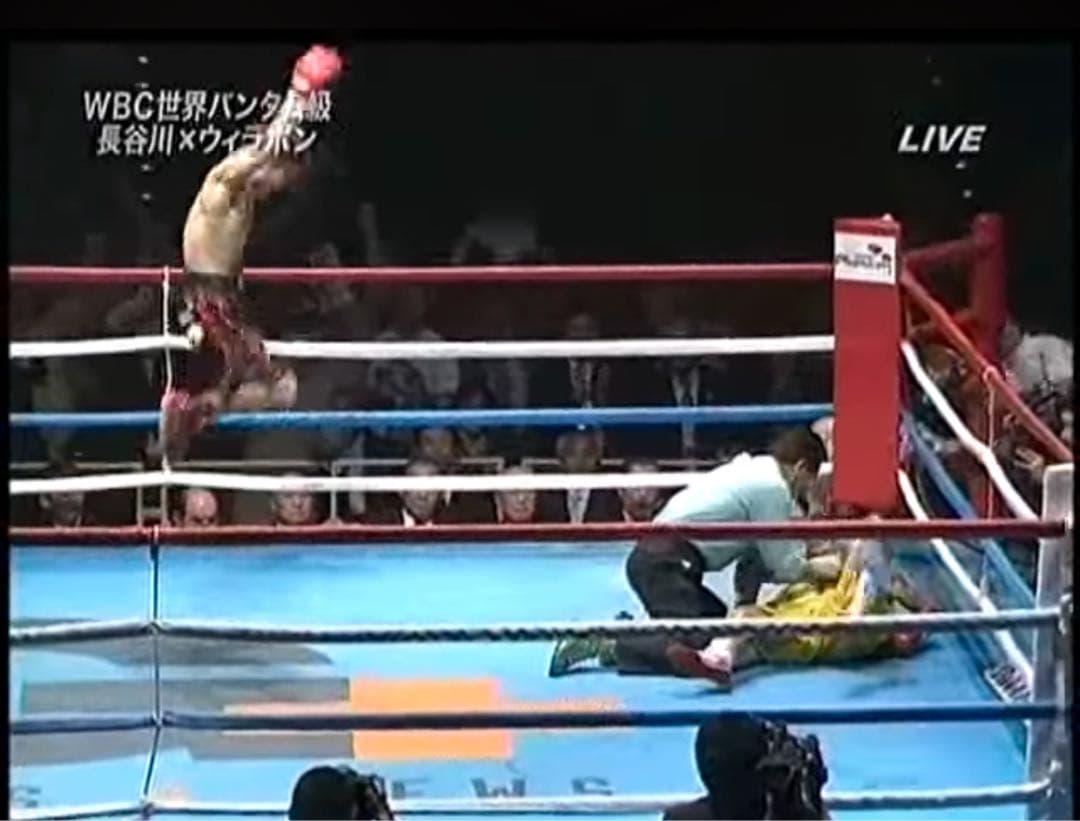 ボクシングポスターB2 壮絶KOウィラポン長期政権陥落 長谷川時代の到来 第２戦