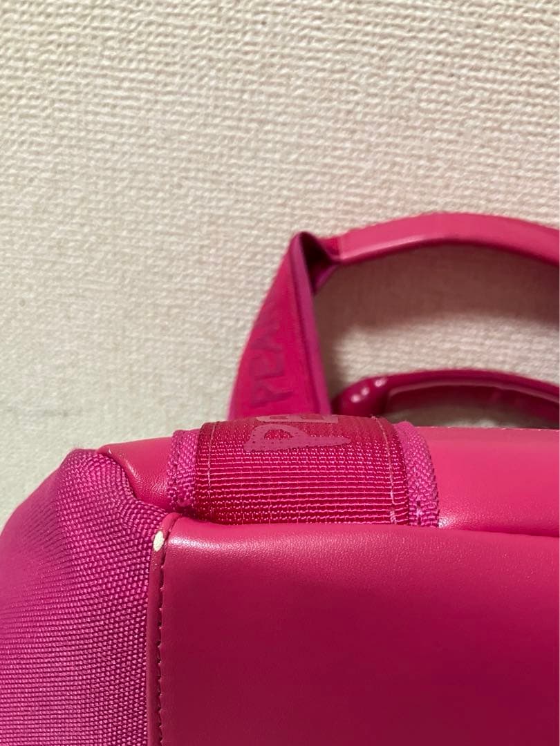 PEARLY GATES ペイントロゴ　カートバッグ　ピンク