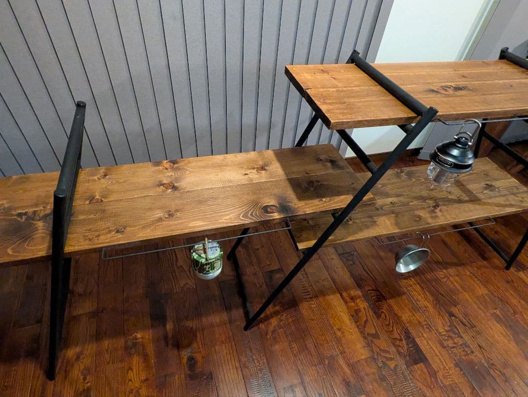 DOD テキーラキッチンレッグ 自作天板付き