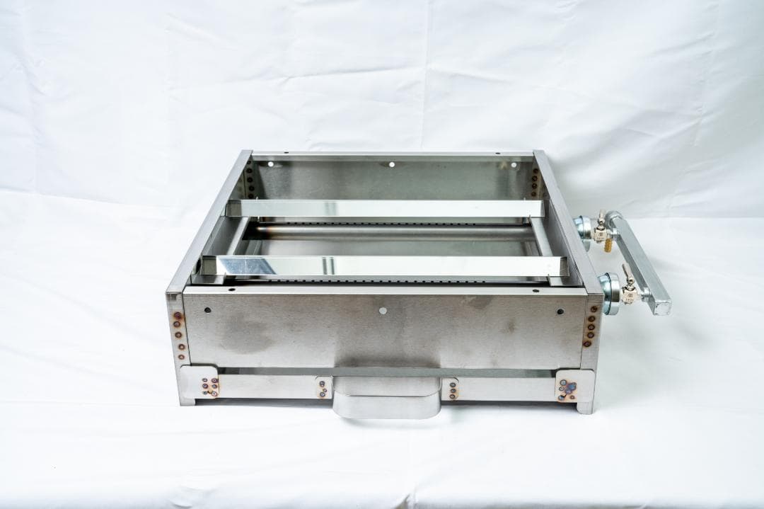 焼物グリラー 幅450x奥450 業務用 LPガス式 網焼き器 プロパン 海の家