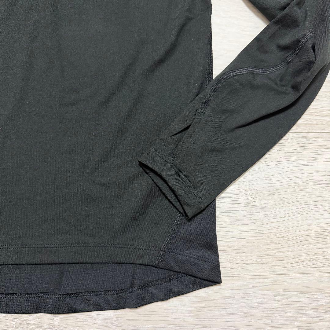 新品☆Nike DRI-FIT ハーフジッパートップス ブラック