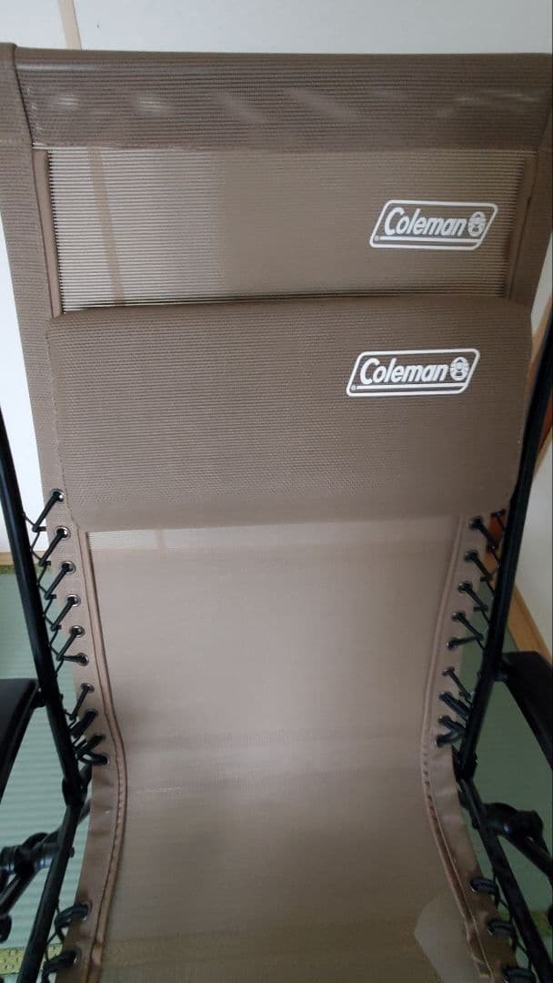 Coleman インフィニティチェア ドリンクホルダーサイドテーブル付き