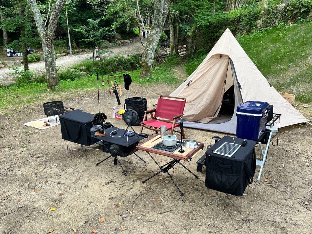 DOD ONE POLE TENT S 専用グランドシートセット設営１人で簡単