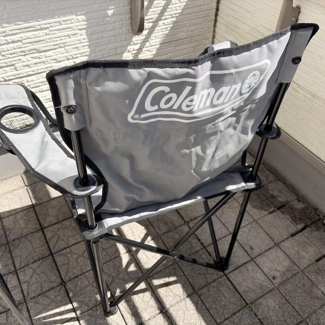 Coleman アウトドアチェア　グレー２点セット
