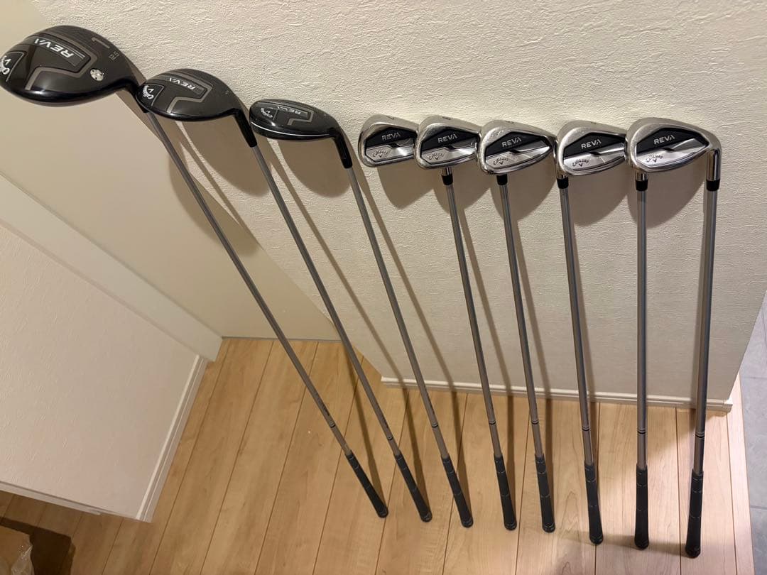 Callaway REVAクラブセット（パター、キャディバッグを除く8本）