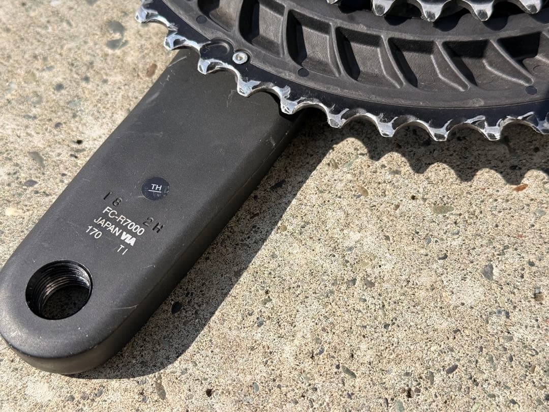 パーツ SHIMANO 105 FC-R7000 170mm 52/36T