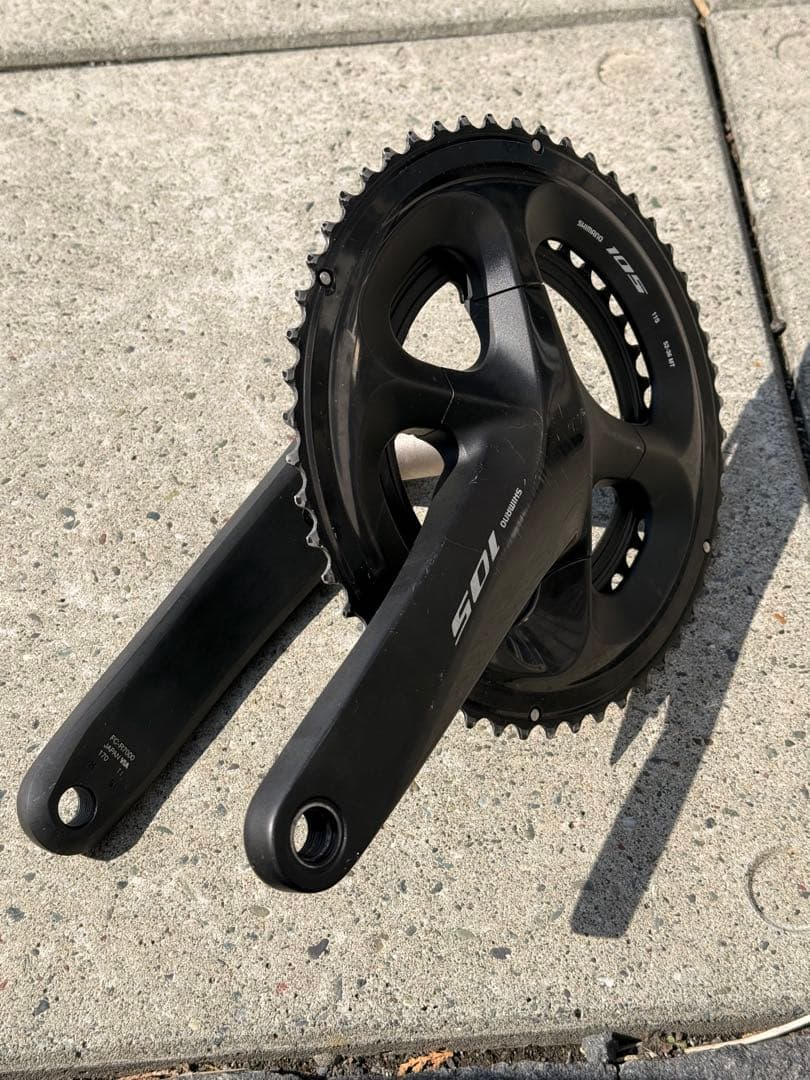 パーツ SHIMANO 105 FC-R7000 170mm 52/36T