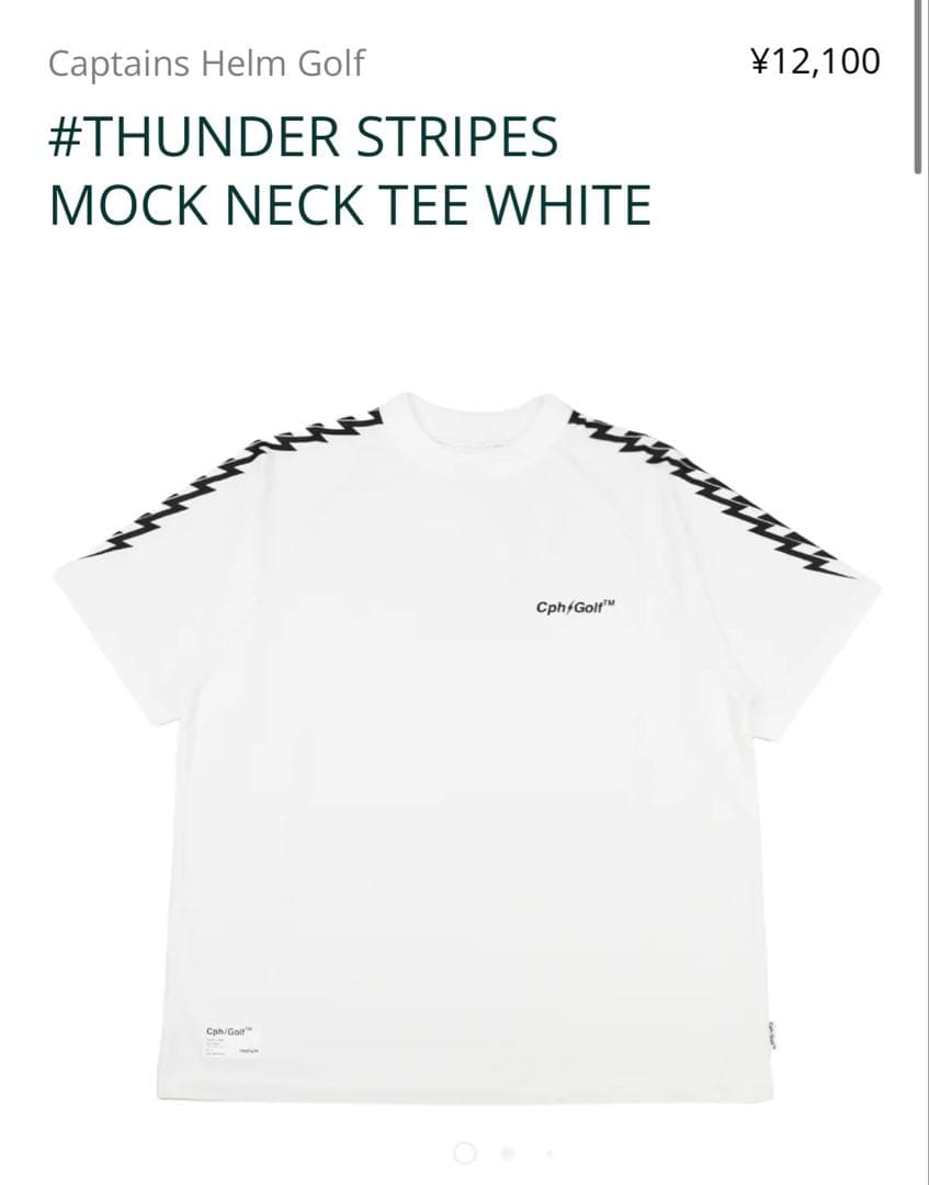 Cph/Golf™ モックネック Tシャツ XL 白