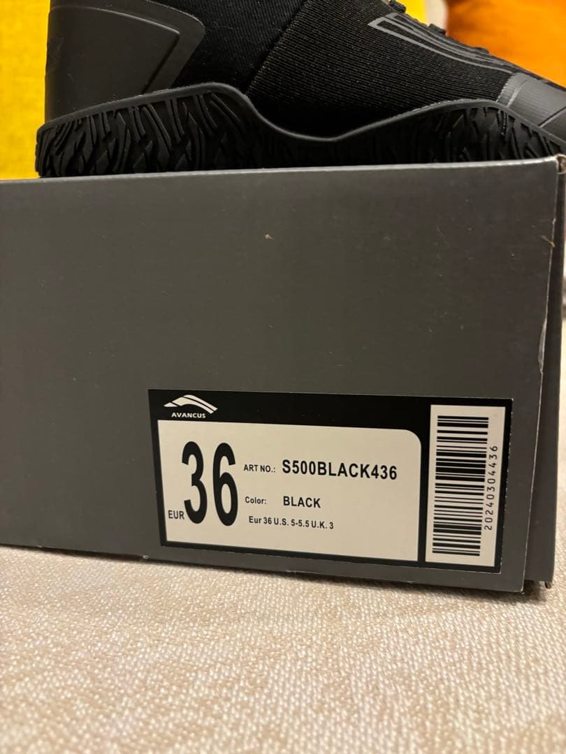 新品Avancus APEX power2.5 Black UK36（23cm）