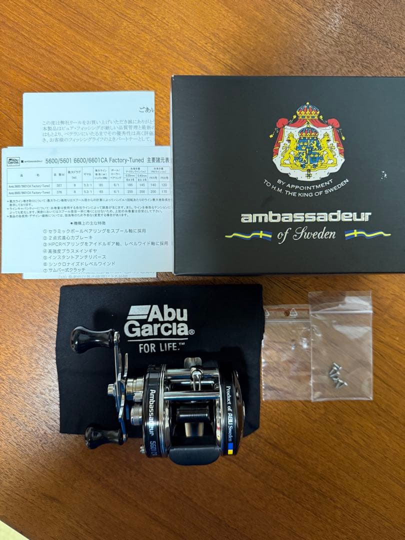 Abu Garcia アンバサダー5601 CA 未使用品