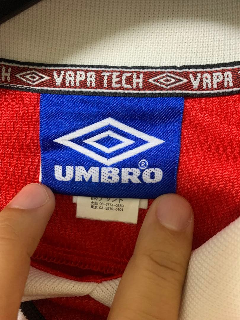 【激レア・超美品】90s UMBROマンチェスターユナイテッド優勝記念シャツ
