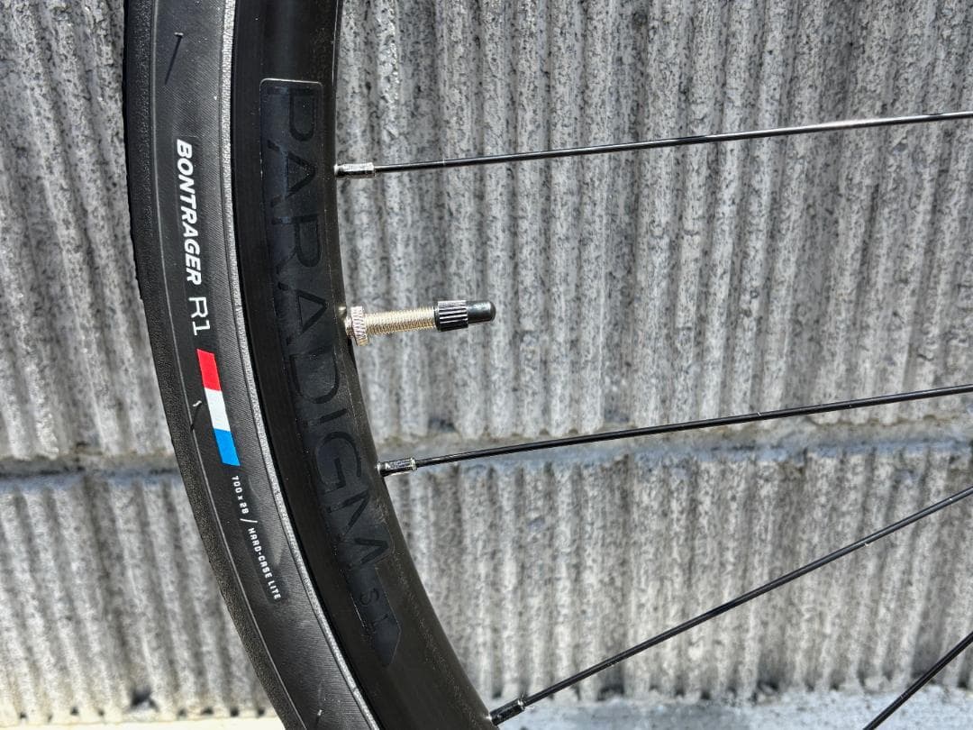 Bontrager Paradigm SL前後ホイールセット 新車外し