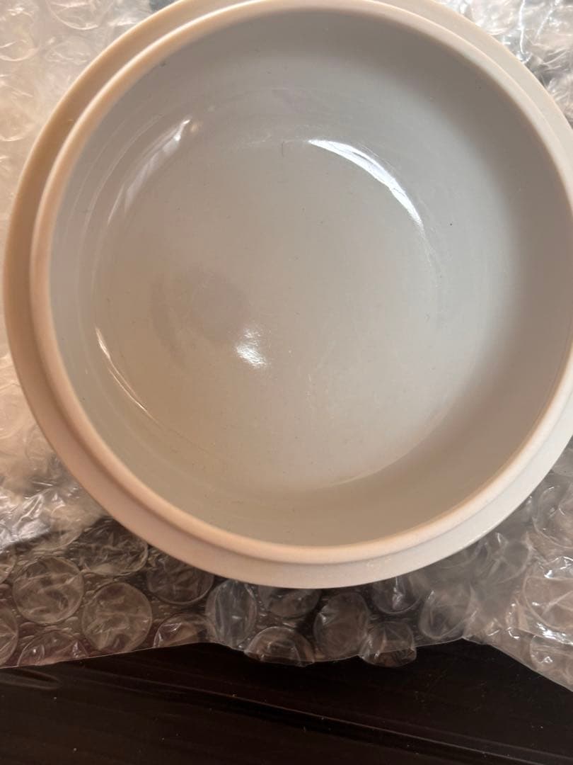 未使用ビンテージ❣️イマン すみれ 陶器小物入れ