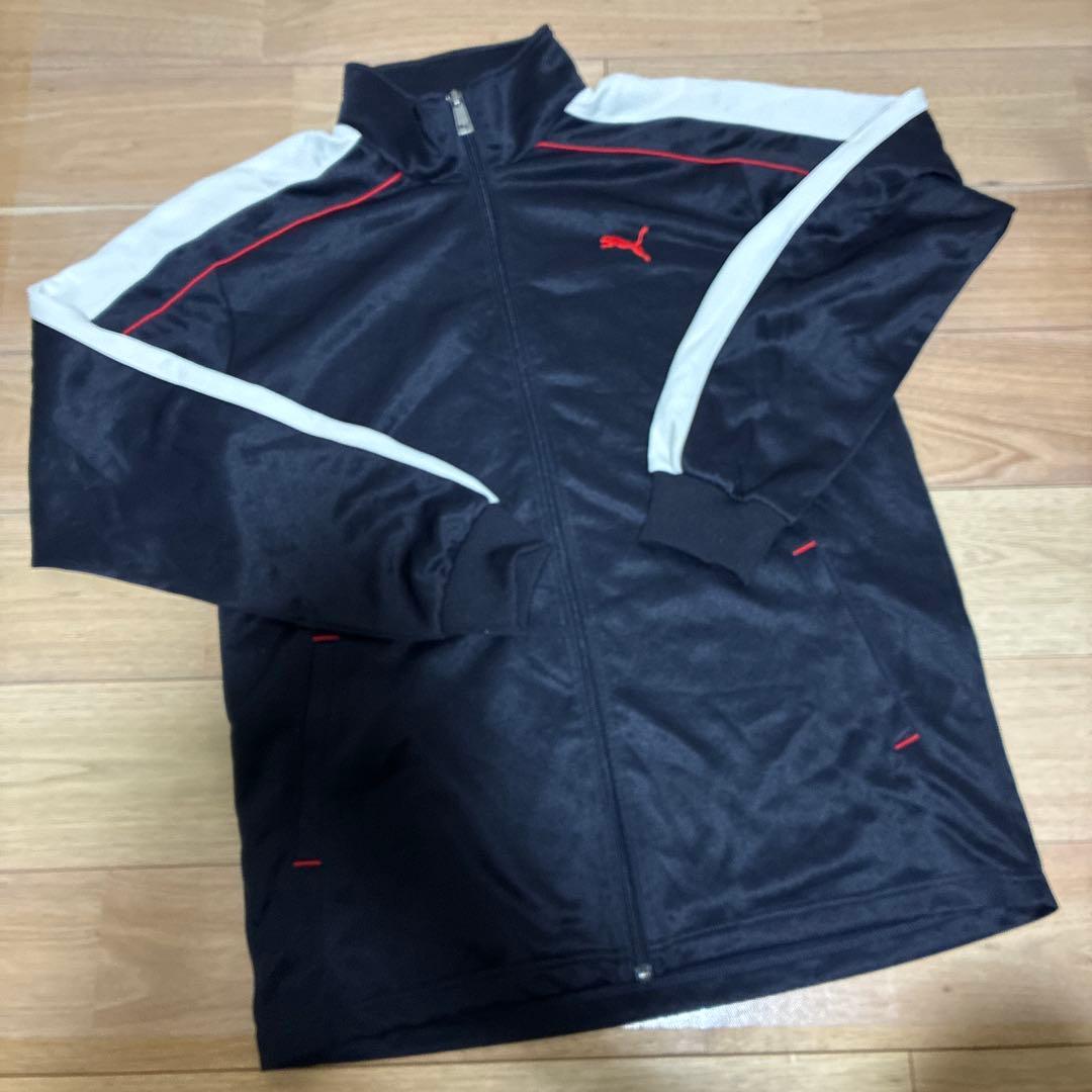 PUMA ジャージ上下セット ネイビー/ホワイト/レッド
