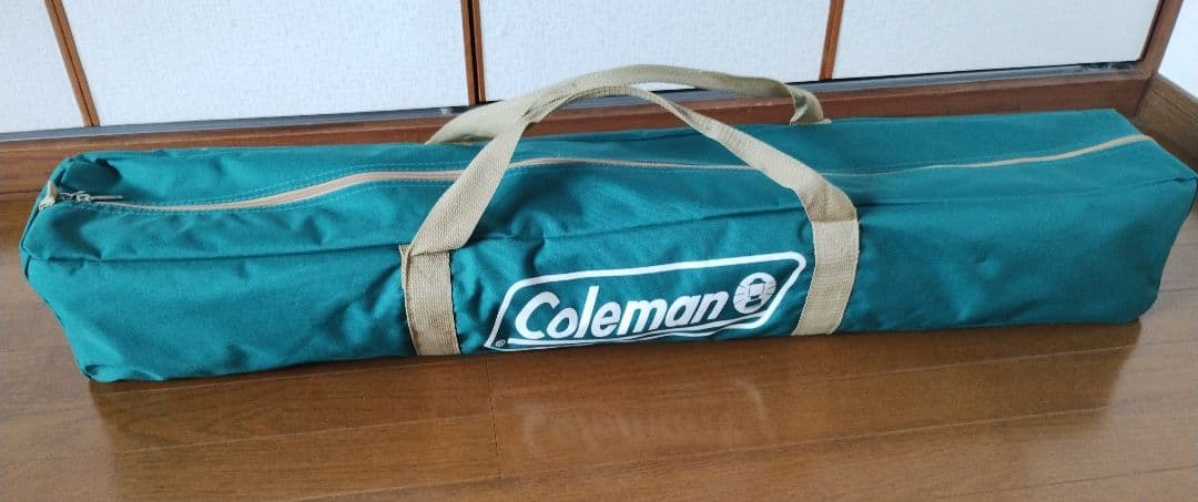Coleman コールマン コット 緑/ベージュ