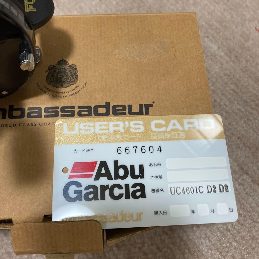 リール Abu Garcia ambassadeur UC4601C D2 D2