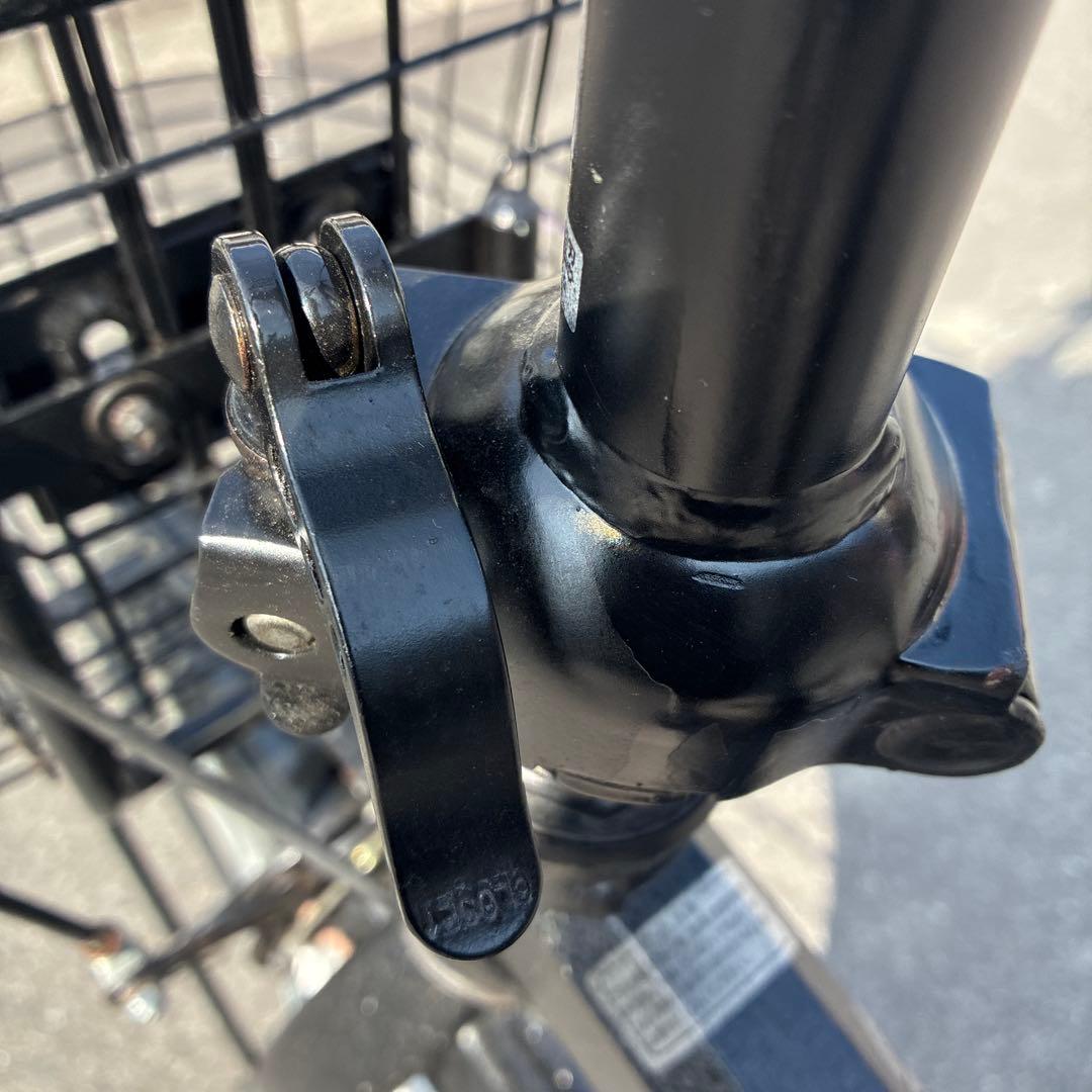 L23【大阪堺市/引取】中古 折りたたみ自転車 20インチ Jeep 黒