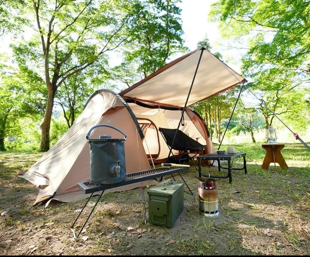 値下げ 新品 TWIN ARCH SOLO TENT ベージュ 1人用