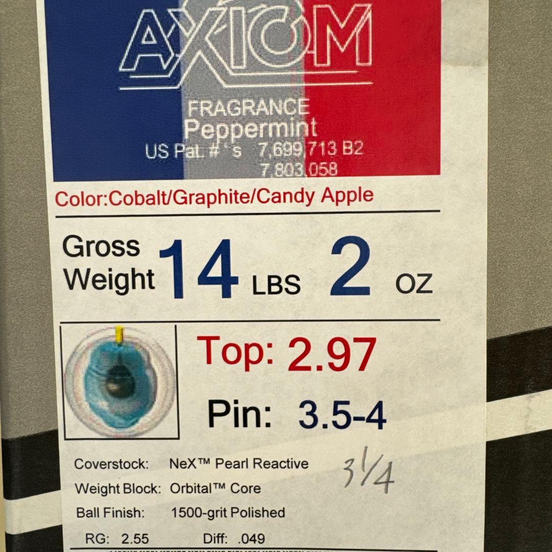アクシオムパール 14ポンド AXIOM Pearl 新品未使用 ストーム