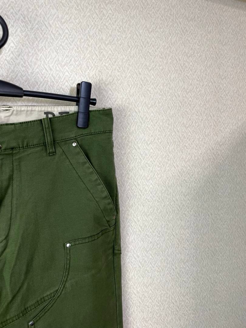 PEARLYGATESパーリーゲイツ　ストレッチパンツ グリーンサイズ5
