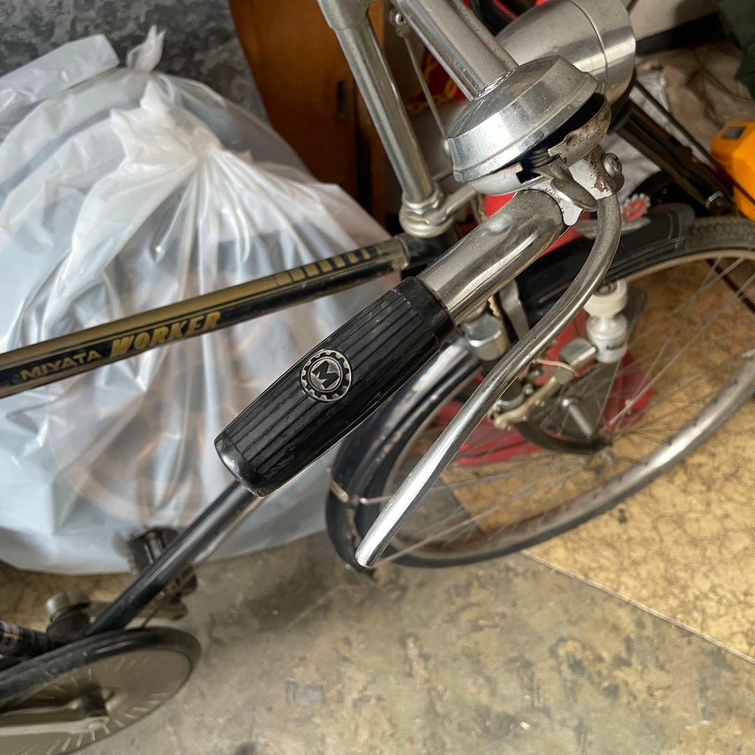 北海道 80年代 MIYATA WORKER 実用車 ホリゾンタル レトロ