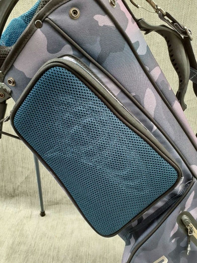 BEAMS GOLF ビームスゴルフ ブルーグレーカモフラ キャディバック