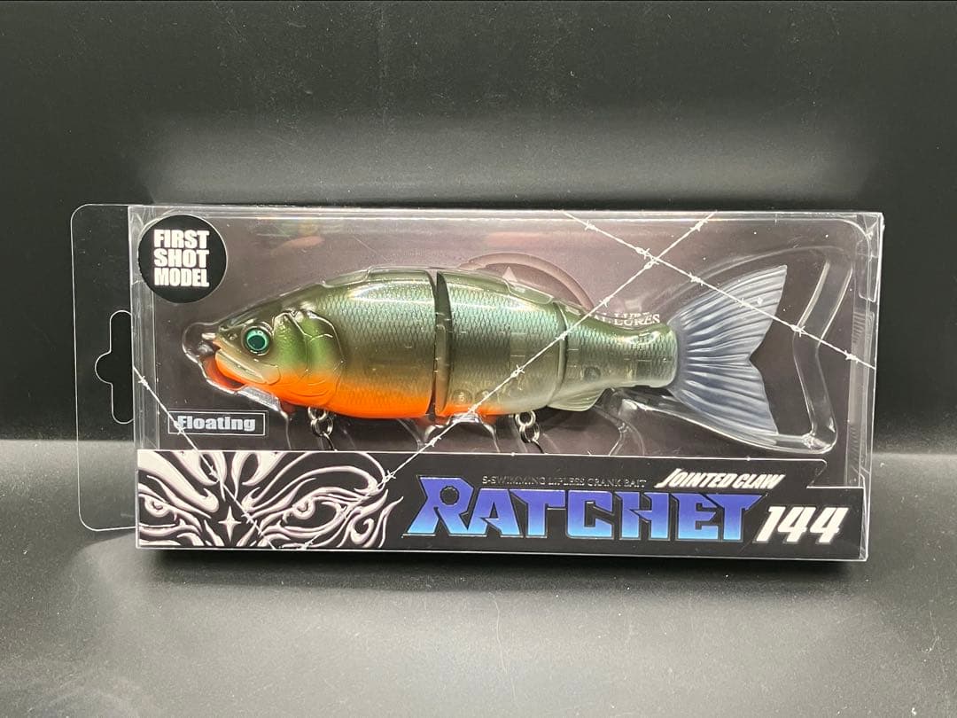 hf03 ガンクラフト ジョインテッドクローラチェット 144 ピラニア