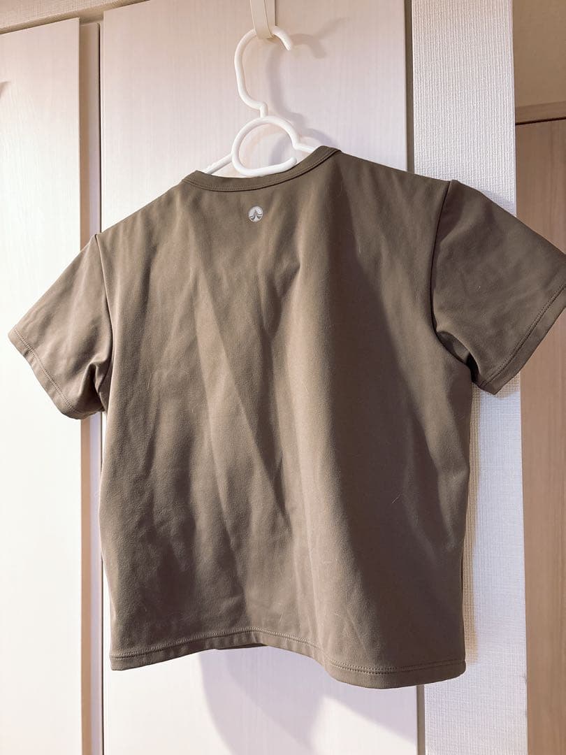 SUKALA ヨガ・ピラティスウェア カップ付きクロップドTシャツ Sサイズ
