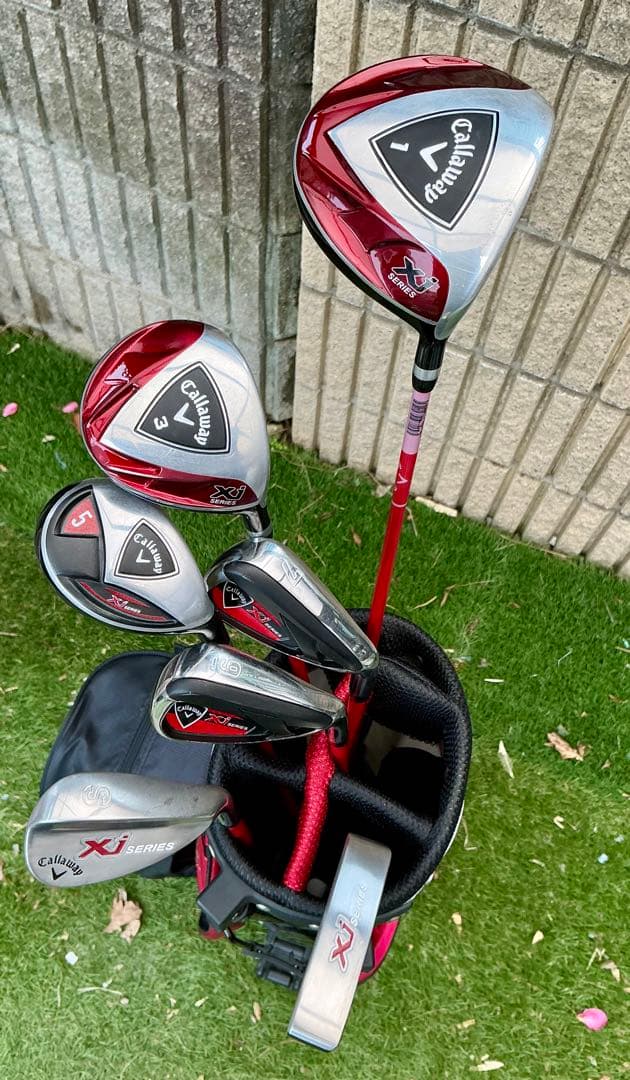 Callaway キャロウェイxj3ゴルフクラブ7本&キャディバッグセット