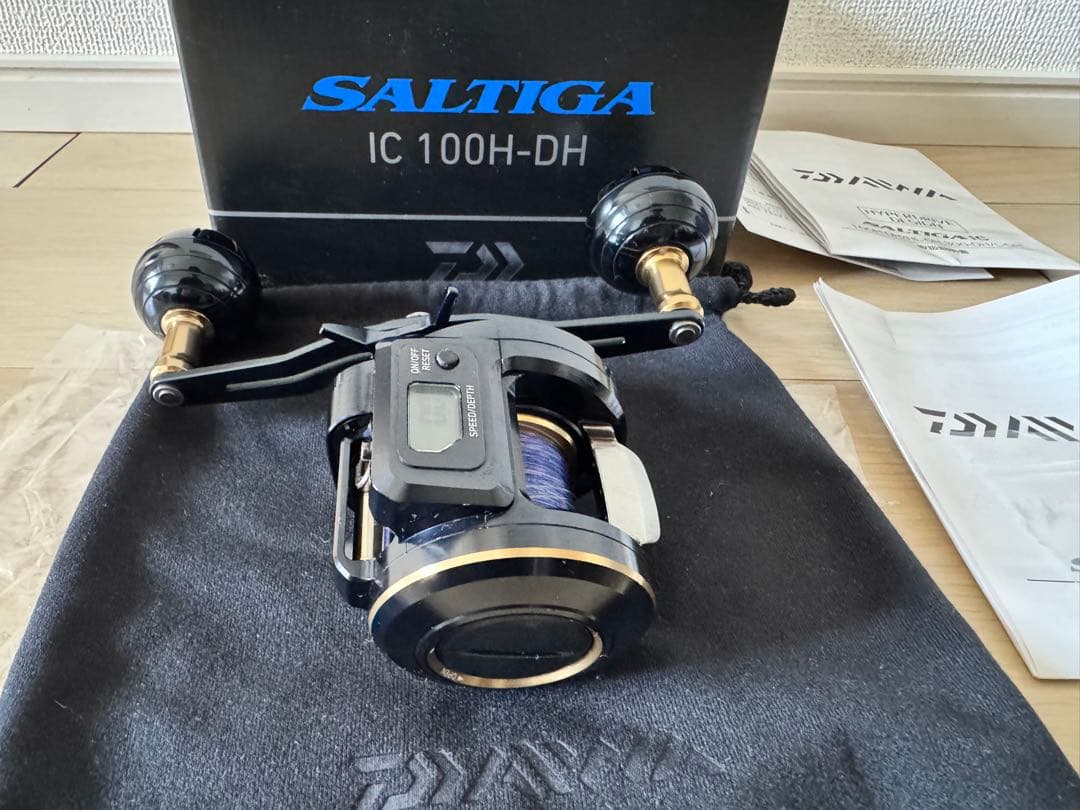ソルティガIC100 H DH ダイワ タイラバ