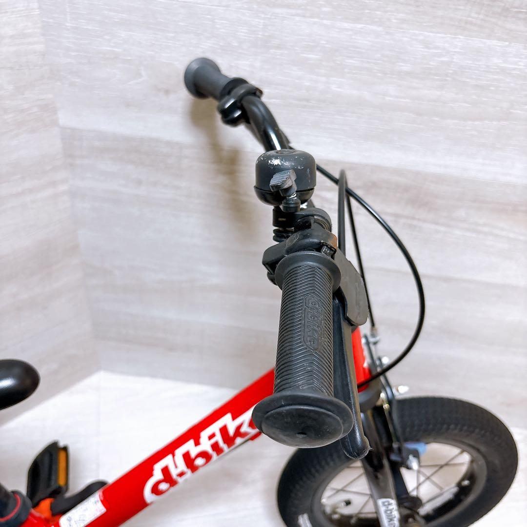 ディーバイク d-bike MASTER12 赤　レッド　キックバイク