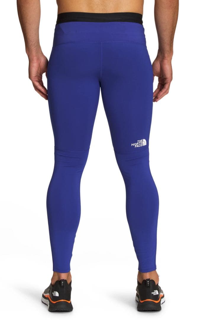 日本未発売　ノースフェイス タイツ　ランニング　トレイル　USA ロングタイツ青
