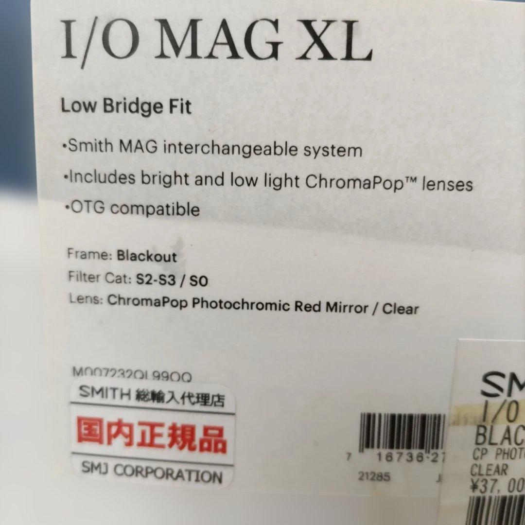 SMITH レッドミラーレンズ ゴーグル MAG XL