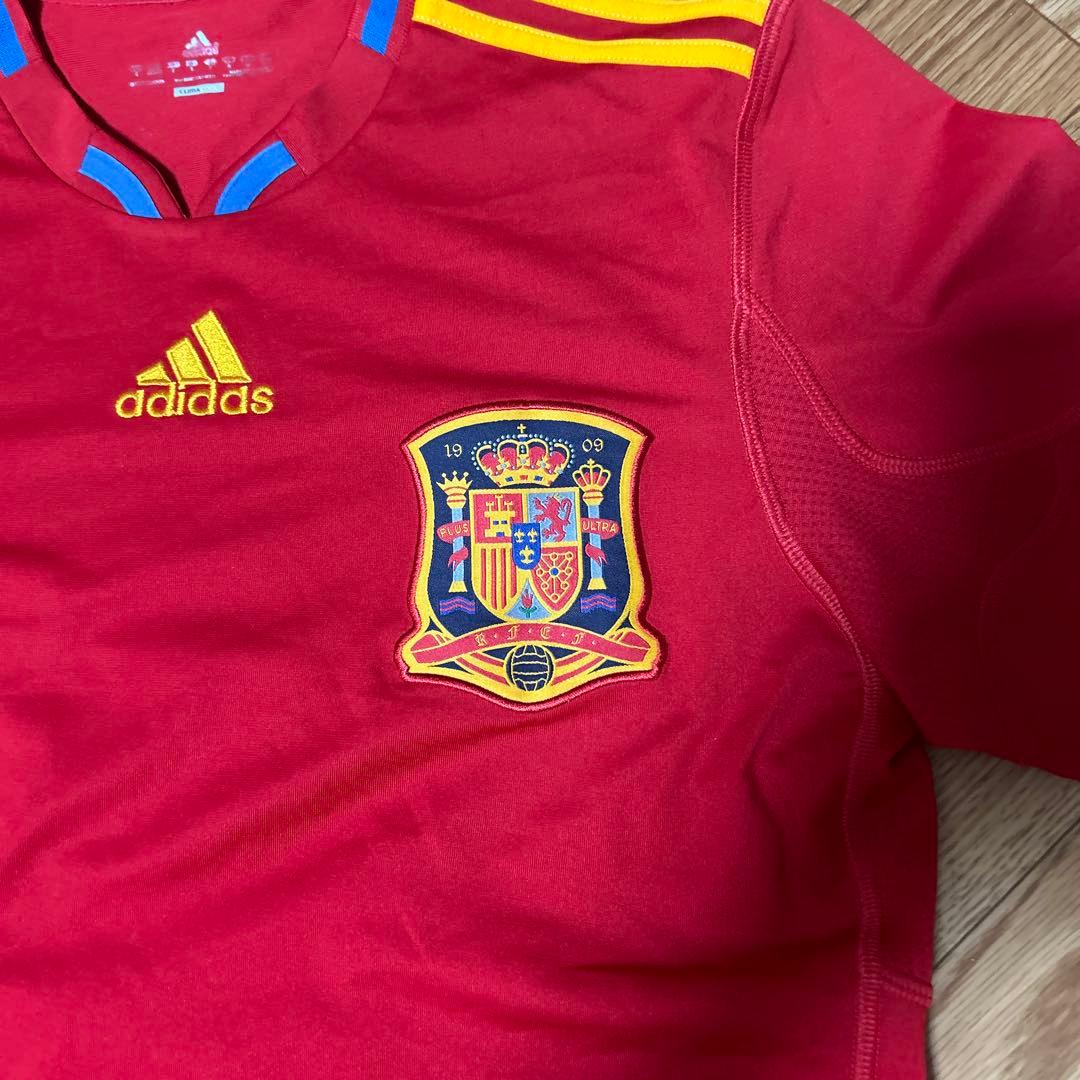 狸*麦様 adidas スペイン代表 シャツ 6番　イニエスタ