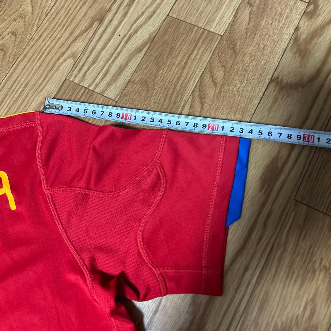 狸*麦様 adidas スペイン代表 シャツ 6番　イニエスタ